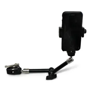 Universal Phone Mount fits Round, Square Attaches easily perfect for Bicycle, Hunting Tree Stand, Motorcycle