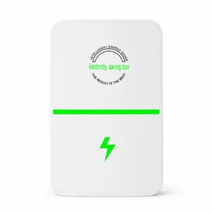 2pcs Smart Household Power Saver Device, Plug and Play Voltage Current Stabilizer, Overheat Protection Reduce Line Loss Energy Saver for All Home Appliances