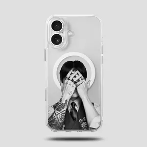 Retro-Style Phone Case - "We Are Back" Magnetic Protective Cover. Featuring a vintage black-and-white aesthetic and artistic boy band design, this K-Pop concert-themed merchandise is crafted exclusively for ARMY.iPhone 16 Pro Max, 15, 14, 13 + Samsung S25