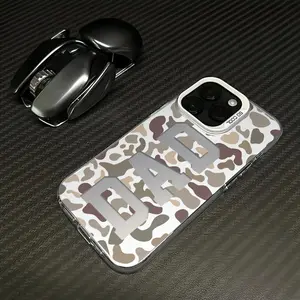 Stylish DAD Camo series is suitable for iPhone 17 16 15 14 13 12 11 and Samsung Galaxy S25 S24 S23 S22 anti drop phone protective case