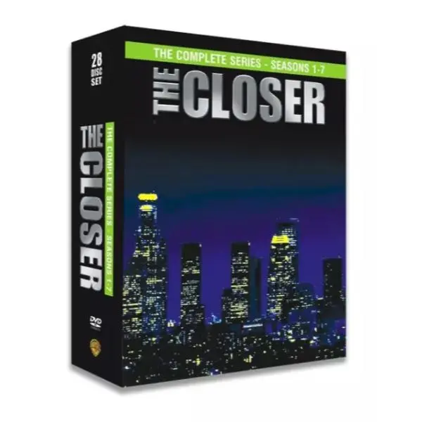 The Closer Crime Mystery English TV Series Complete 28-Disc DVD Box Set - Seasons 1-7, TV-14 Rated, Special Features, High-Quality Video, Immersive Audio