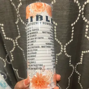 Bible Emergency Tumbler