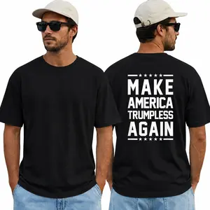 Make America Trumpless Again T-Shirt, Anti Trump Political Shirt, Liberal Protest Tee, Progressive Activist Apparel, Democrat Election Campaign Gift
