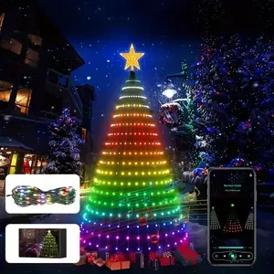 APP-Controlled Smart Christmas Tree Lights with Pixel DIY