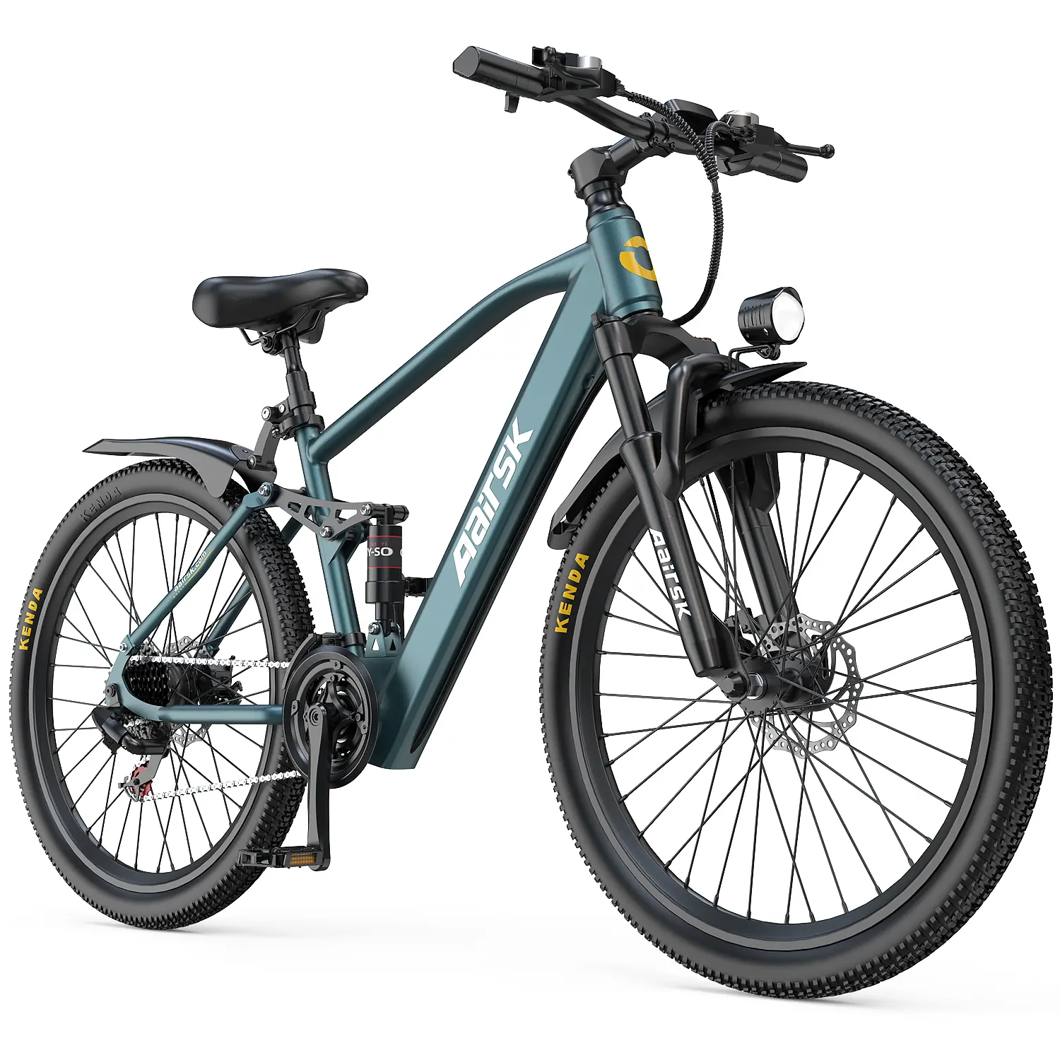 GT900 Adult Electric Bike Cycle - 24-Inch City Cruiser Ebike for Commuting, 22 MPH Top Speed, 36V 13Ah Removable Battery, 20-40 Mi Range, 21-Speed Shimano, NFC Unlock, Mudguards, Gift Pack Included, Ebikes