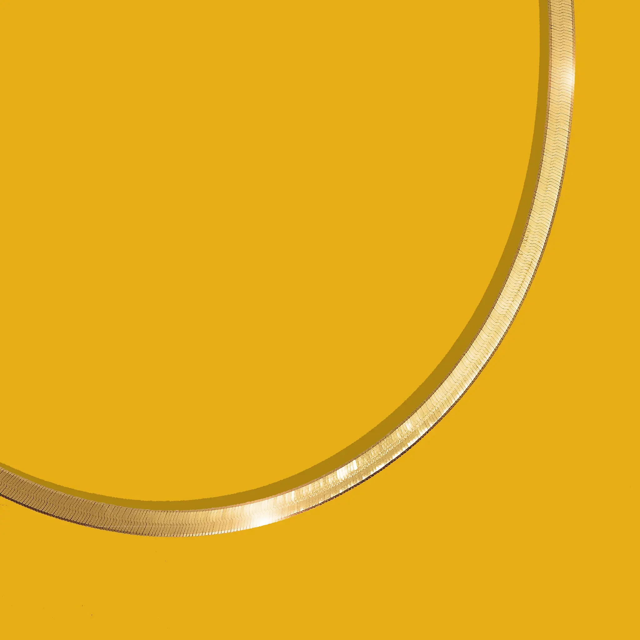 Gold Herringbone Necklace