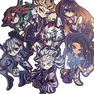 7 Ops Gachiakuta Anime Characters Stickers - Dark Style Design Stickers, Gifts for Fans