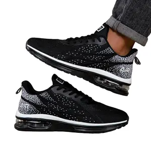 Bemiro Men's Lightweight Sneakers Sporty Low Top All Seasons Comfort Non-Slip Shock-Absorbing Casual Footwear for Outdoor & Indoor Sports Jogging Fitness