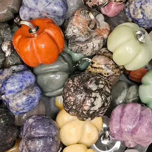 Random Crystal Carving- Pumpkin
