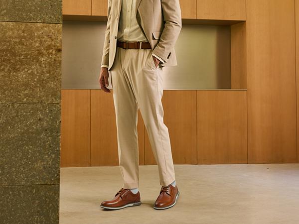 Bruno Marc Men's Wide Fit Casual Dress Sneakers