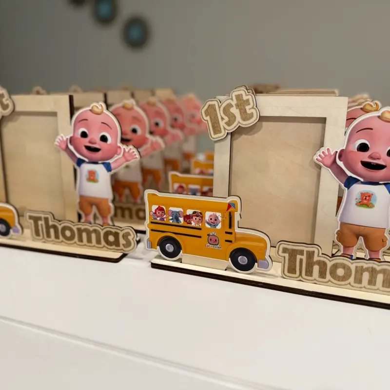 Portarretratos en Madera Decor Wood Signs Photo Wooden