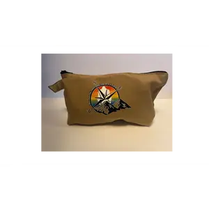 Adventure Kit with Fat Boy Fire Starter Beezwax Fire Extender Mountain Man Money Long Match Emergency Whistle Flashlight Bandage Pack Canvas Bag