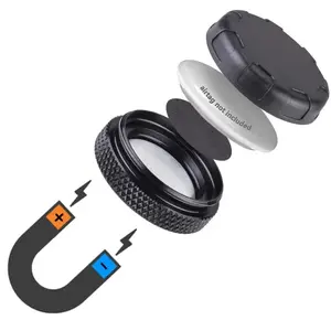 Magnetic Metal Case Holder Aluminum Metal Holder Case for Airtag GPS Tracker Holder