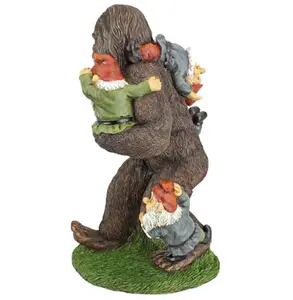 Schlepping The Garden Gnomes Bigfoot Statue