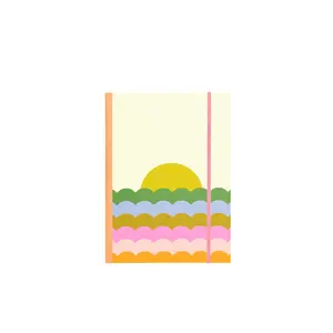 Sunset Scallop Notebook
