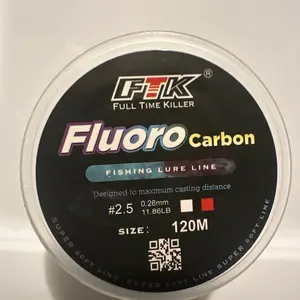 120 M of Fluoro carbon 12lb fishing line 120 M of Fluoro carbon 12lb fishing line