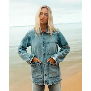 Denim Chore Coat - Atlantic Deep