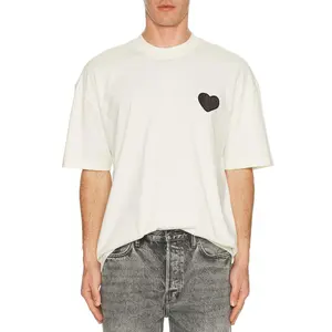 ALLSAINTS Lover Crew Neck Tee in Ashen White
