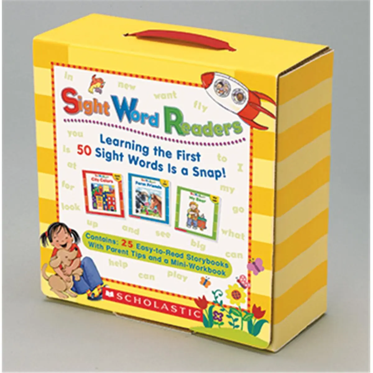 Scholastic Sight Word Reader Library Small Animal Pet Toy - Learning Tool, Visual Learning Tools, School Supplies for At-Home Learning & Fun Activities for Children in Grades PreK-1