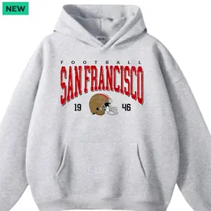 Vintage San Francisco Football Crewneck Hoodie - Sweatshirt - Tshirt-, San Francisco Team Pullover Hoodie, Vintage San Francisco City Hoodie, San Francisco City Fan Apparel, San Francisco City Football Supporter Gift Z22