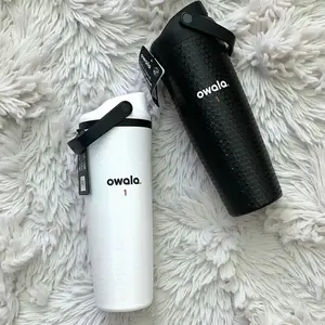 Limited Edition Owala White Black Print Fairways for Days FreeSip Golf 30oz Leak Proof Bottle, Summer Collection Water Bottle