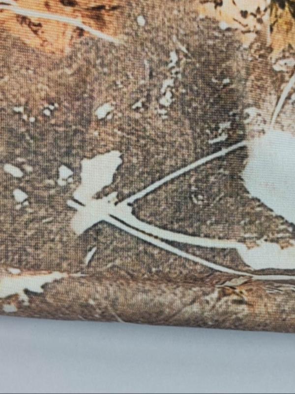 Men's & Women's Camo Leopard Print Fleece Sweatpants, Loose-Fit Casual Pants, Fall Winter Thick Knit Joggers, Baggy Jogging Pants, Elastic Waist