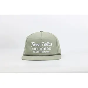Green Three Fellaz hat