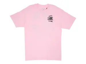 Anti Social Social Club Men's Bat Emoji Tee Pink, from StockX