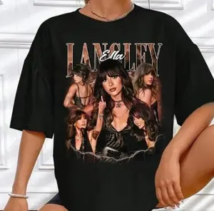 #Ella Langley Bootleg Tee – 90s Retro Country Singer Graphic T-Shirt AJ0