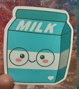 Cute Milk Carton Sticker