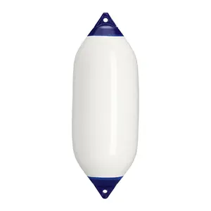 White Polyform F-7 15" x 41" Twin Eye Fender