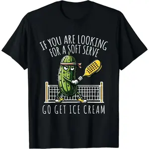 Funny Shirts For Men Women Pickleball Player Paddleball Lover T-Shirt Pickleballer Tshirt Gift for Her Him Menswear Top Outdoor - TikTok Shop