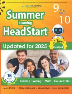 USED-Lumos Summer Learning HeadStart, Grade 9 to 10: Includes Engaging Activities, Math, Reading, Vocabulary, Writing and Language Practice: Standards-alig by Summer Learning Headstart, Lumos (Paperback)