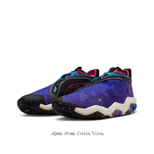 Purple Multicolor Mesh Low Top Basketball Sneakers for Men Women, Breathable Streetwear Trainers