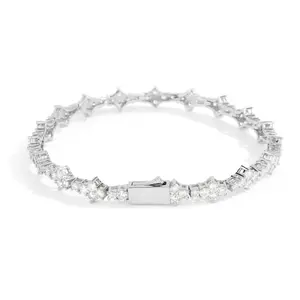 CZ Tennis Bracelet – Stackable Ice Drip (6.5mm)