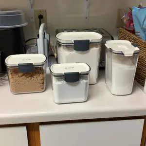 Product Review of Progressive ProKeeper 6-Piece Baker's Storage Set Container Kitchen from g**8