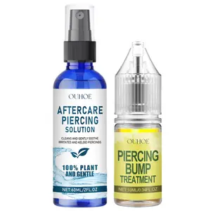 Base Labs Piercing Bump Solution I Keloid Bump Removal - Soothing Essential Oil for Piercing Bumps, Keloids & Scars | Nose, Ears, Body - 15ml