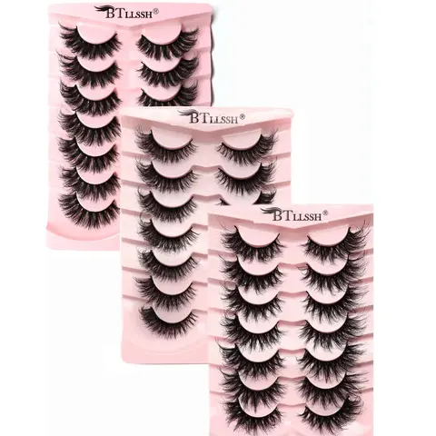 Summer Fluffy False Eyelashes, Voluminous False Eyelashes, Volume Fluffy Lashes, 21 Pairs Mixed Styles Faux Cluster Lashes, Natural Lightweight Curling Eye Makeup Strip Lashes, Lash Clusters, False Lash Extension, Soft Natural Eyelash, Eyelash Cluster Set