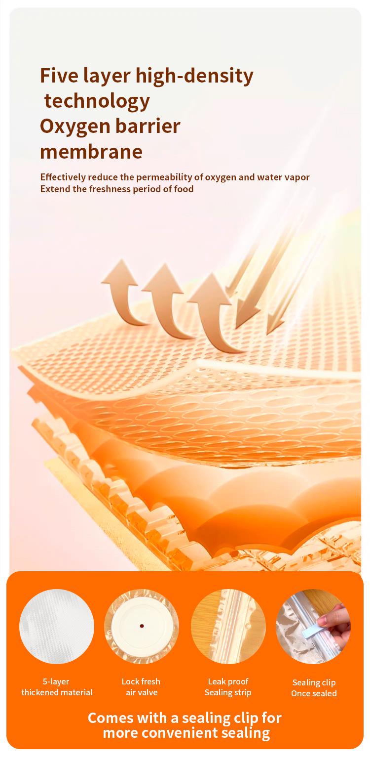 Compact Vacuum Sealer for Food (Vacuum Sealer Machine + 10 Reusable Vacuum Bags) Powerful Handheld Vacuum Sealer Machine, Seal Meal Saver, Portable Food Sealer