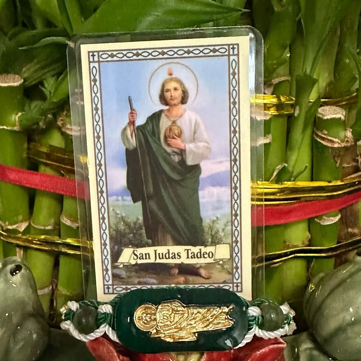 Pulsera con imágenes de San Judas Tadeo - Religiosa