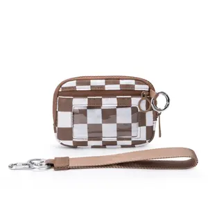 TikTok Viral Iris Wallet 2nd Gen – RFID Mini Wristlet Wallet for Women with 3 Zip Pockets, Clear ID Window & Card Holder | Trending Purse 2026, All-Season Travel Essential everyday bag