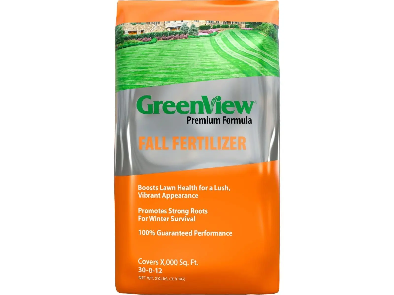 Greenview 2230009 Premium Formula Fall Fertilizer - 30-0-12 - 4000 sq. ft.