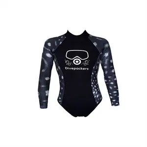 Whale Shark Long Sleeve Wetsuit Bikini 1.5mm Neoprene
