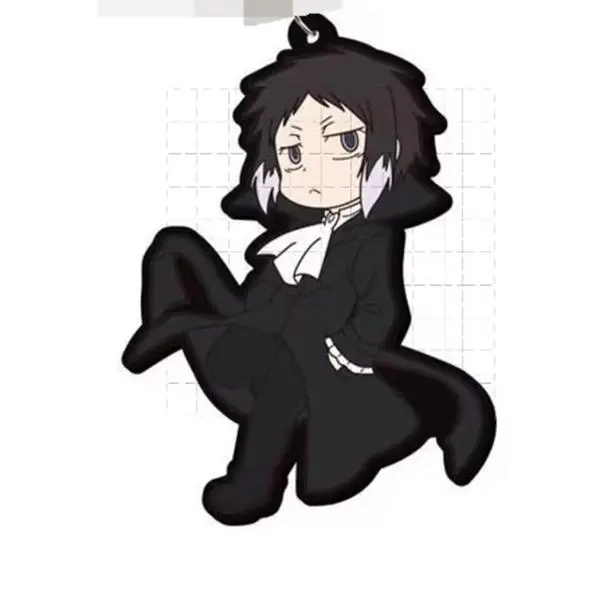 33 Styles Game Ryunosuke Akutagawa Keychain Doll Anime Akutagawa Ryunosuke Acrylic Keyring Pendant for Gift