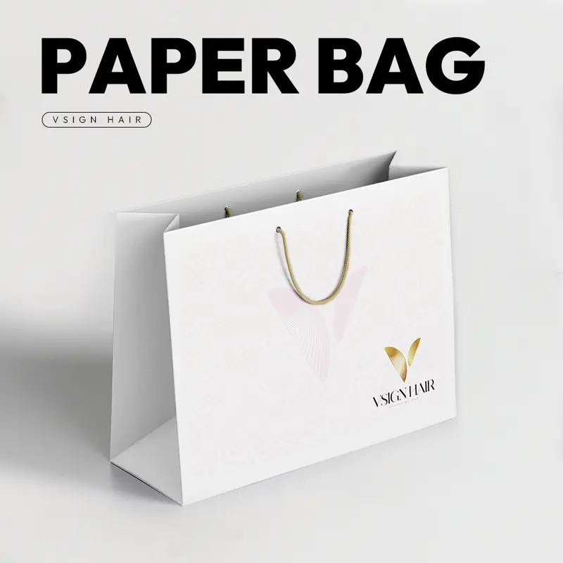 VSIGN Elegant Hair-Wrapped Handbag - High-Quality Materials, Ample Storage, Durable for Daily Use Wig Boxing Accessory for Hair Extensions & Wigs Enthusiasts