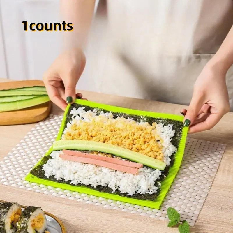 Simple Sushi Maker Mold for Homemade Sushi and Rice Balls, Sushi Rolls, Sushi Making, Ideal for Parties and DIY Kitchen Tools, Sushi Making Equipment, Easy Sushi Preparation, Compact, Durable Kitchen Tool