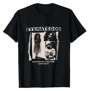 New Eyehategod Band Black T-Shirt Sweatshirt, Unisex Cotton Fabric, Gift For Fan