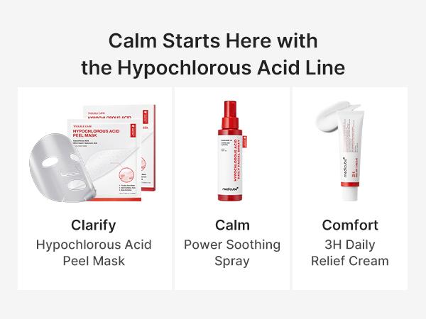 [NEW] [medicube] Hypochlorous Acid Peel Masks | Peel-Off Sheet Mask for Excess Sebum & Pore Care | Panthenol, Hyaluronic acid for Hydrating & Pore-Refining Care | Korean Skincare, (13ml / 0.43 fl. oz. X 3ea)