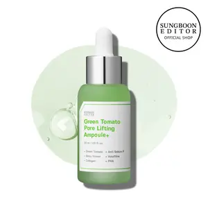 [SUNGBOON] Green Tomato Pore Lifting Ampoule+ | Korean No.1 Skincare