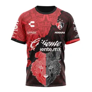 LIGA MX Atlas F.C 2023 – 2024 Home Aztec Design